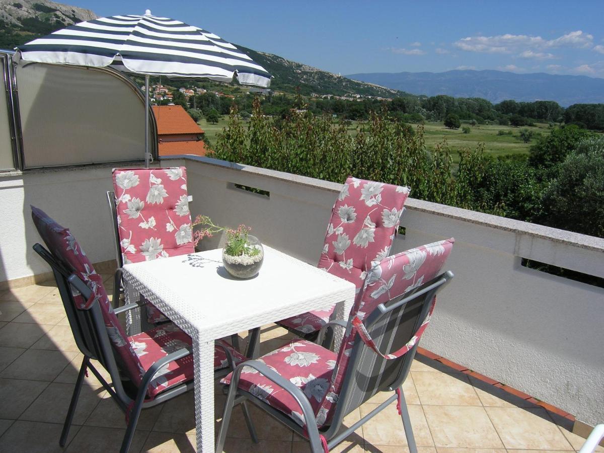 Apartments Jadranka With Magnificent Views Of The Sea - Baska Dış mekan fotoğraf